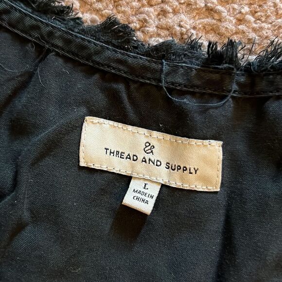 Thread & supply large black dress - Picture 7 of 7